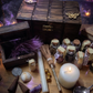 Wooden chest full of ritual treats hand made 🖤