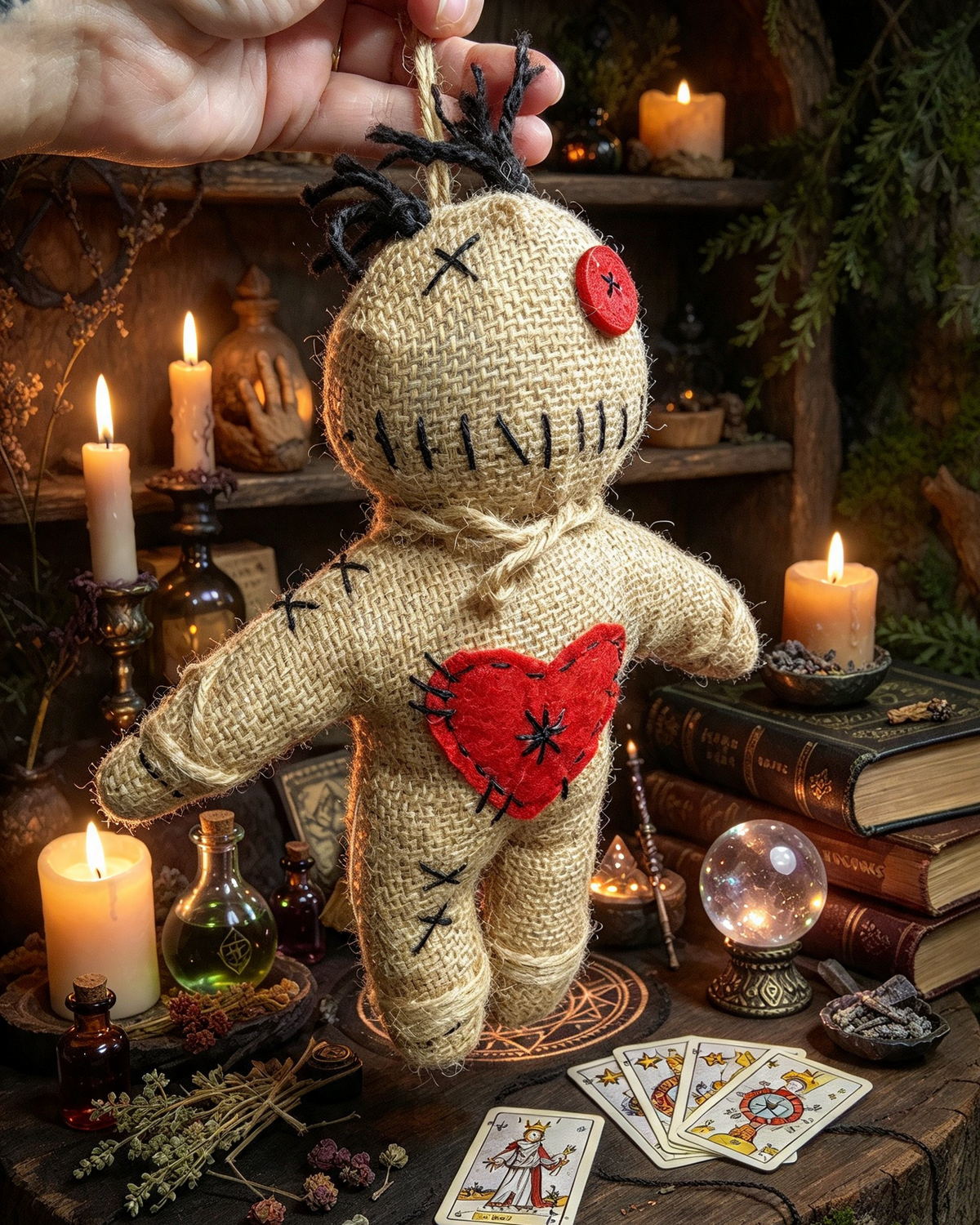 Hang up voodoo,poppet, doll large size