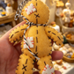 HANDMADE 🖤 VOODOO DOLL Looks great hung on your bag or on your car mirror.