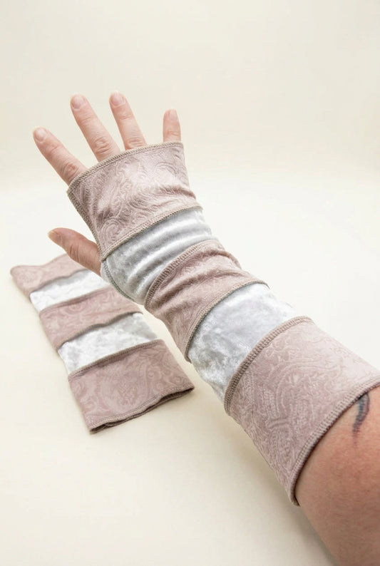 1 pair of whimsical arm warmers Handmade 🖤