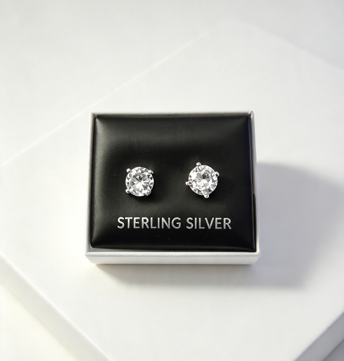 925 sterling Silver stud earrings