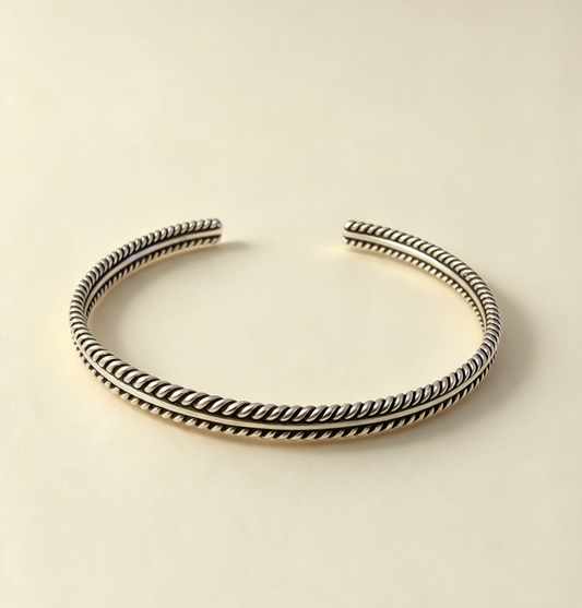 925 STERLING SILVER CUFF BRACELET