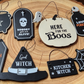 SET OF 8 TREE DECORATIONS