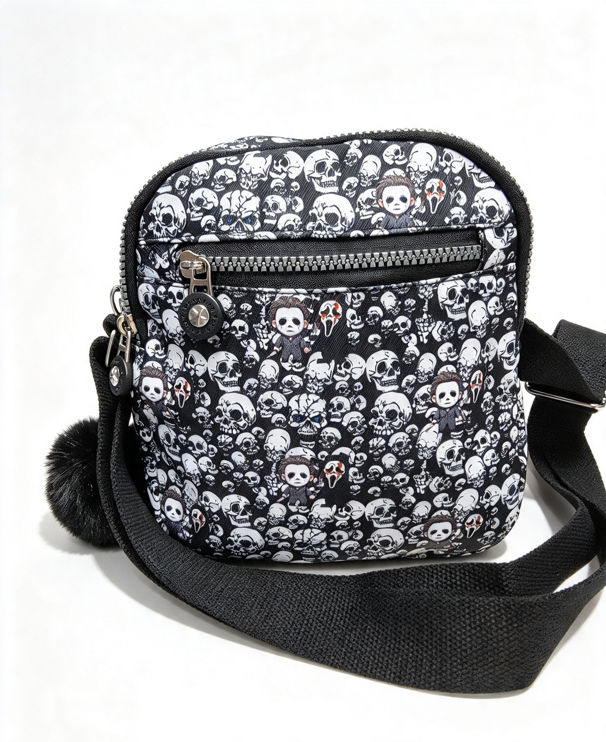 Horror bag with long adjustable strap