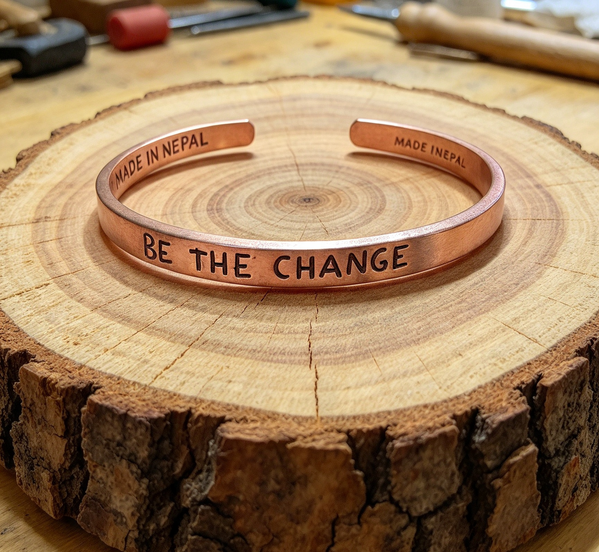 COPPER CUFF BRACELET