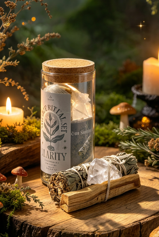 Smudge Ritual Set – Cleanse, Protect & Invite Positive Energy