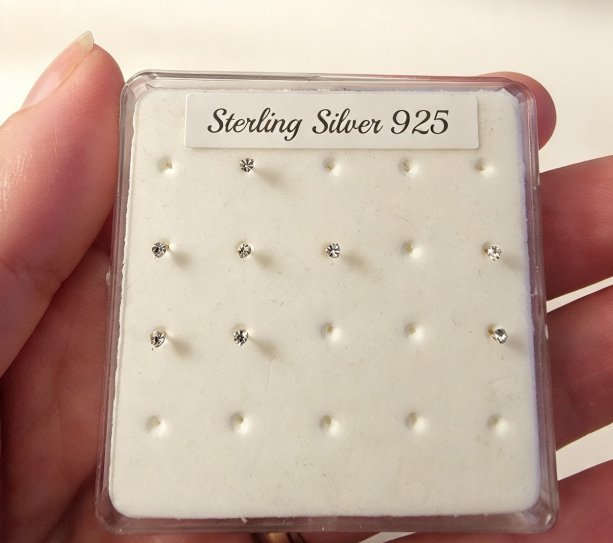 Nose stud self bend