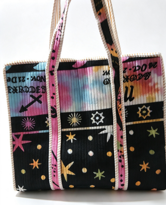 Horoscope theme big shopper bag display item