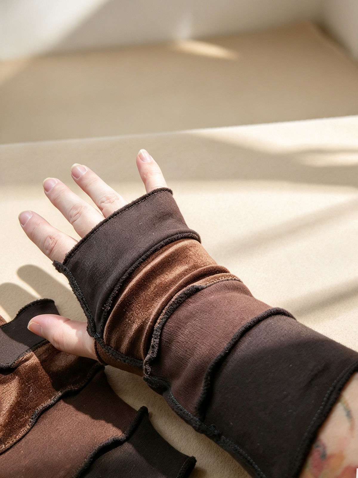 1 pair of whimsical arm warmers Handmade 🖤