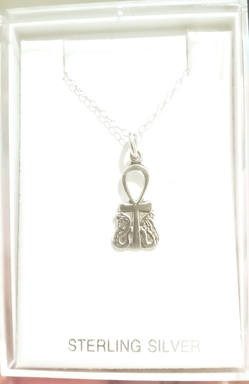 Egyption Ankh & Snake Necklace