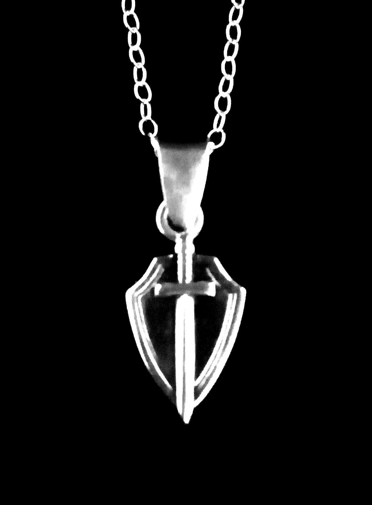 Shield & sword Necklace
