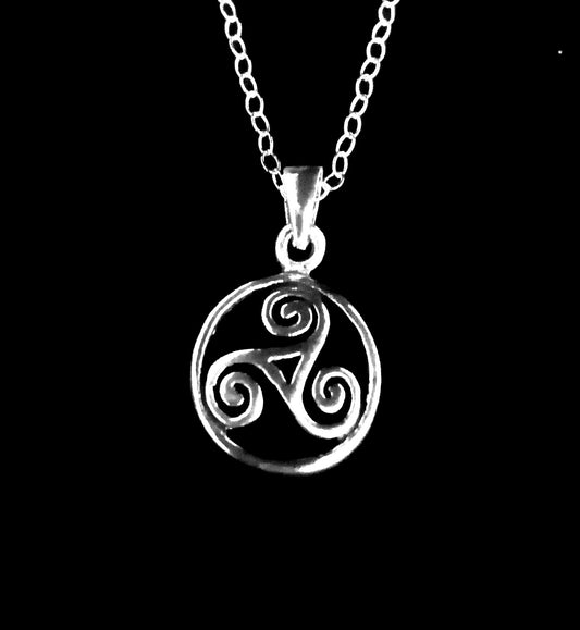 Triskelion Necklace