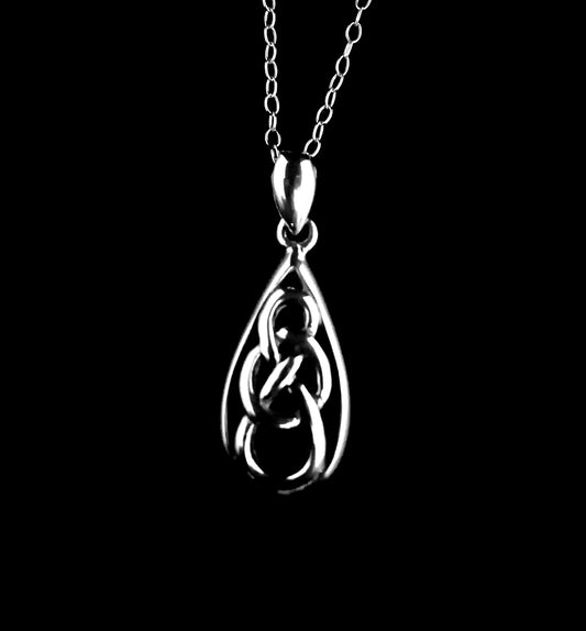 Celtic Drop Necklace