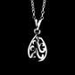 Celtic Tear drop Necklace