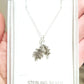 Precious Little Oak leaf Necklace