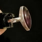 AMETHYST RING SIZE R1/2 In 925 sterling silver
