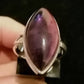 AMETHYST RING SIZE R1/2 In 925 sterling silver