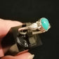 TURQUOISE RING SIZE R1/2 In 925 sterling silver