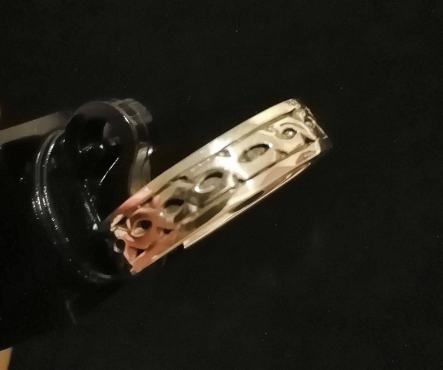 CELTIC BAND RING SIZE R1/2 In 925 sterling silver