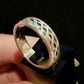 CELTIC BAND RING SIZE R1/2 In 925 sterling silver