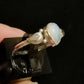 OPAL LIGHT RING SIZE R1/2 In 925 sterling silver