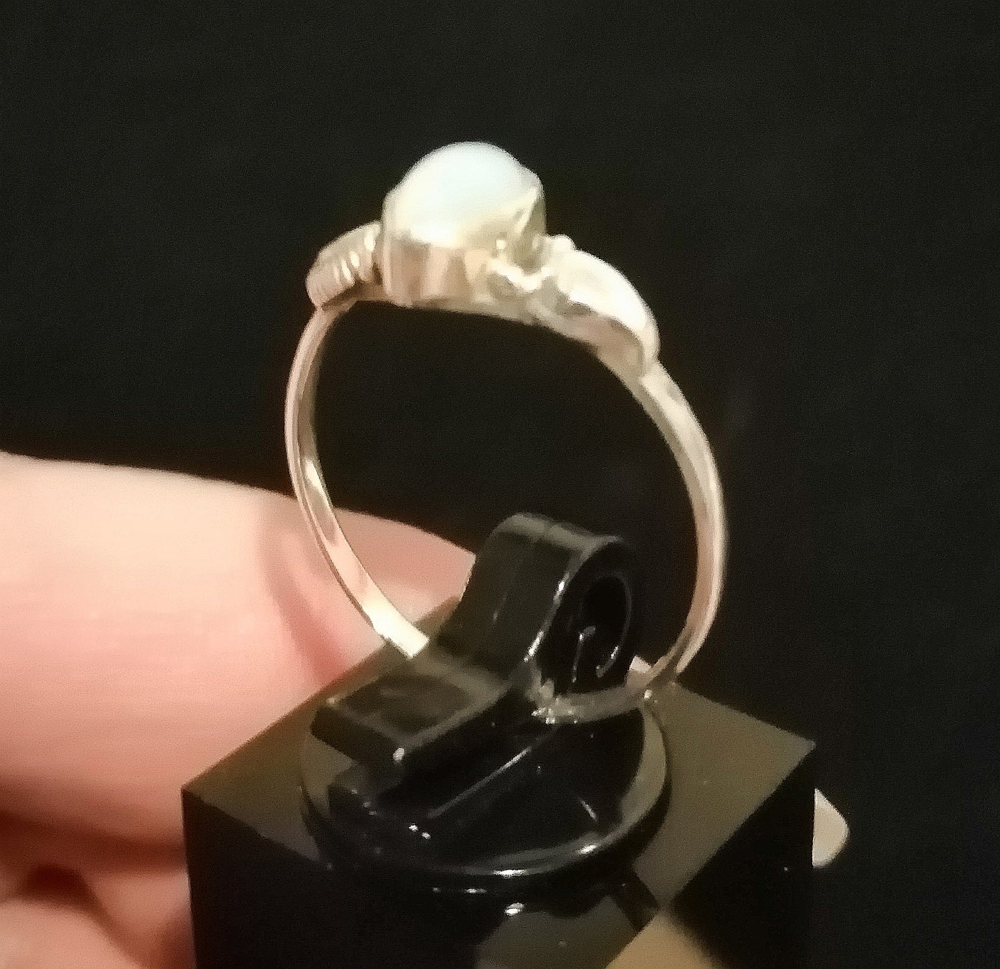 OPAL LIGHT RING SIZE R1/2 In 925 sterling silver
