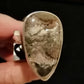 LARGE RING SIZE R In 925 sterling silver