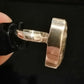 LARGE RING SIZE R In 925 sterling silver