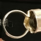 LARGE RING SIZE R In 925 sterling silver