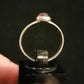 AMETHYST RING SIZE R In 925 sterling silver