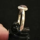 AMETHYST RING SIZE R In 925 sterling silver