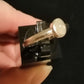 QUARTZ RING SIZE R In 925 sterling silver