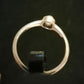 QUARTZ RING SIZE R In 925 sterling silver