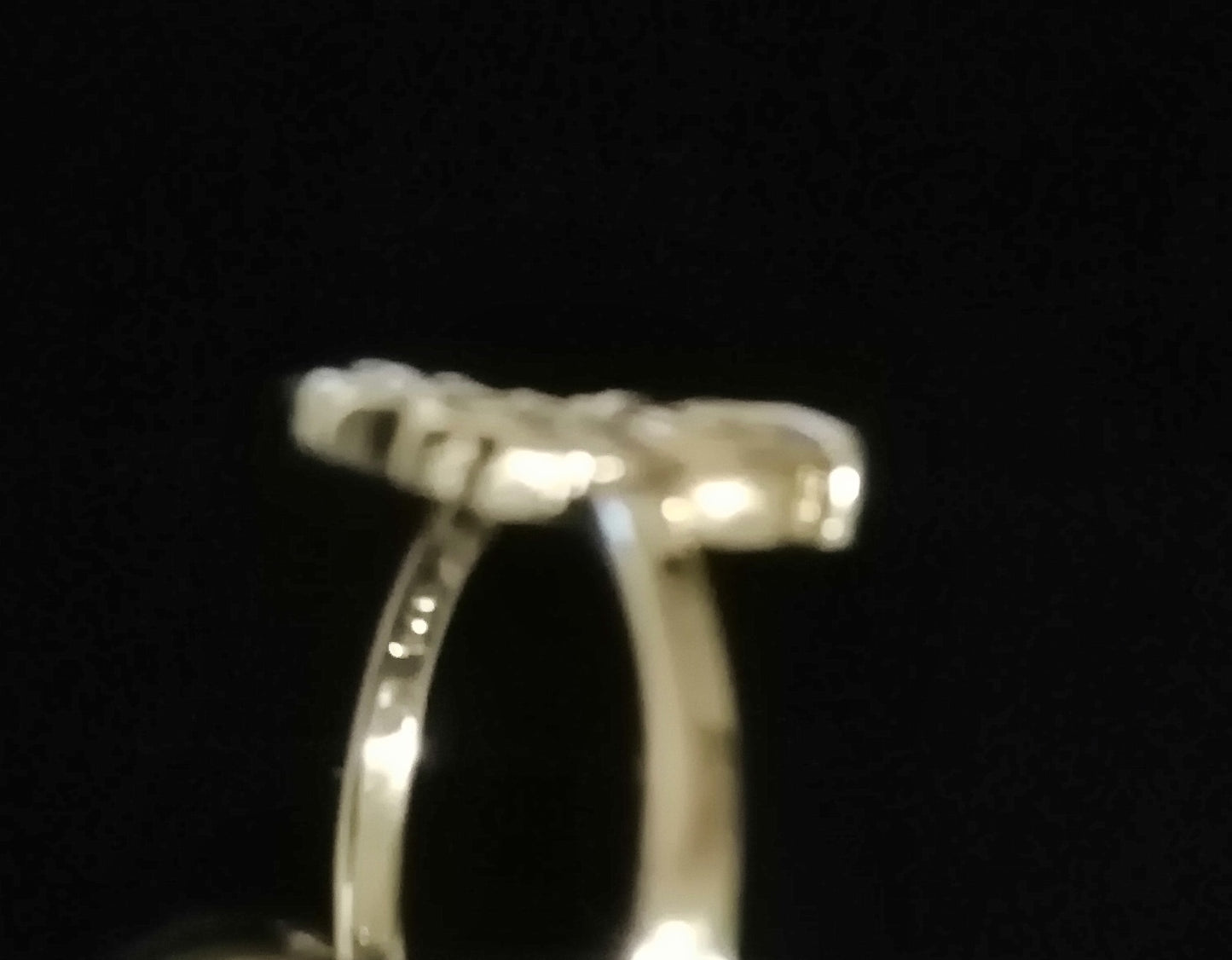 OWL RING SIZE P In 925 sterling silver