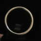 BLUE INLAY BAND RING SIZE N In 925 sterling silver