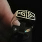 CELTIC RING SIZE N In 925 sterling silver