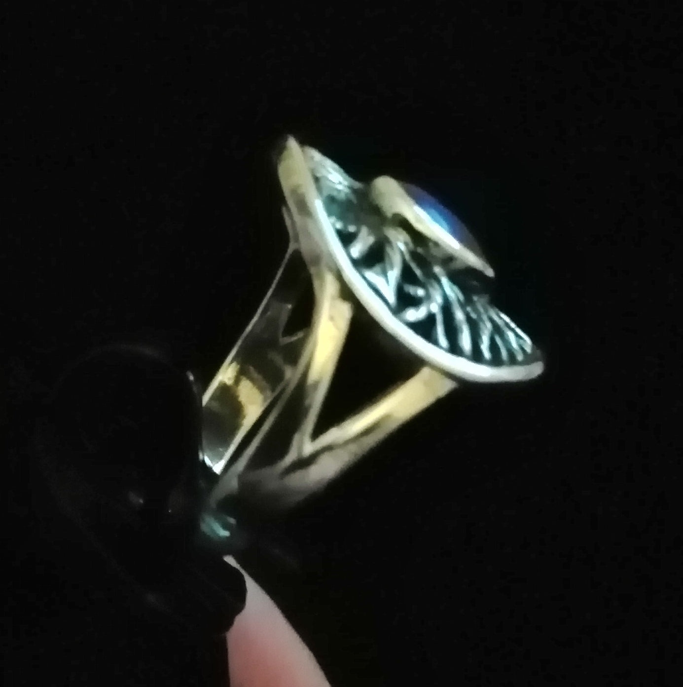 TREE OF LIFE RING SIZE N In 925 steling silver