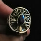 TREE OF LIFE RING SIZE N In 925 steling silver