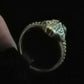 OWL RING STUNNING SIZE N1/2 In 925 sterling silver