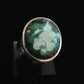 TURQUOISE RING SIZE J In 925 sterling silver