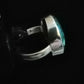 TURQUOISE RING SIZE J In 925 sterling silver