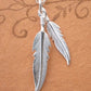 Lucky double feather Necklace