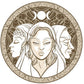 Mother .. Maidon .. Crone Necklace